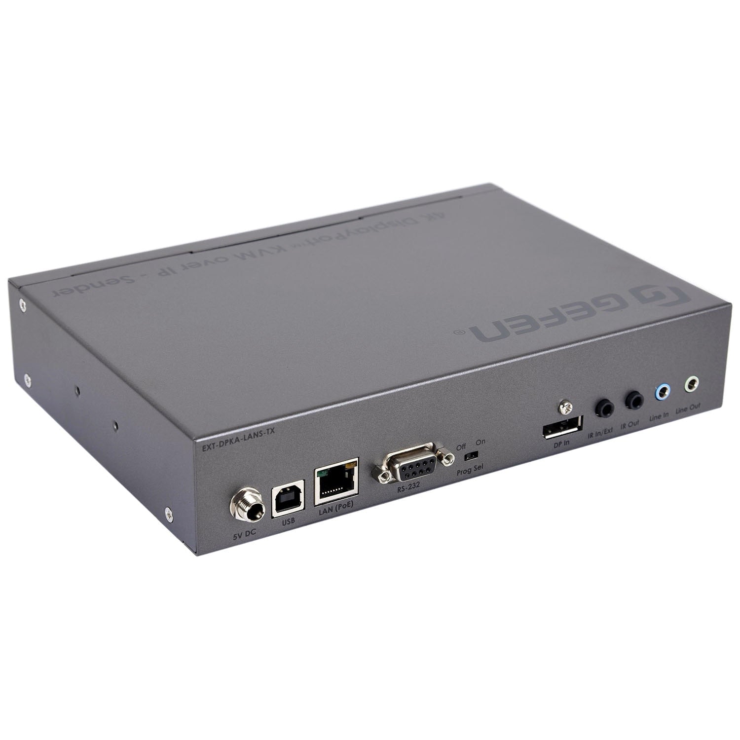 Gen 2.0 4K DisplayPort KVM over IP Sender (EXT-DPKA-LANS-TX)
