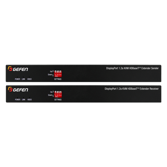 DisplayPort KVM HDBaseT 3.0 Extender with 4K@60Hz & USB Support (GF-EXT-DPK-HBT3) -  - Gefen