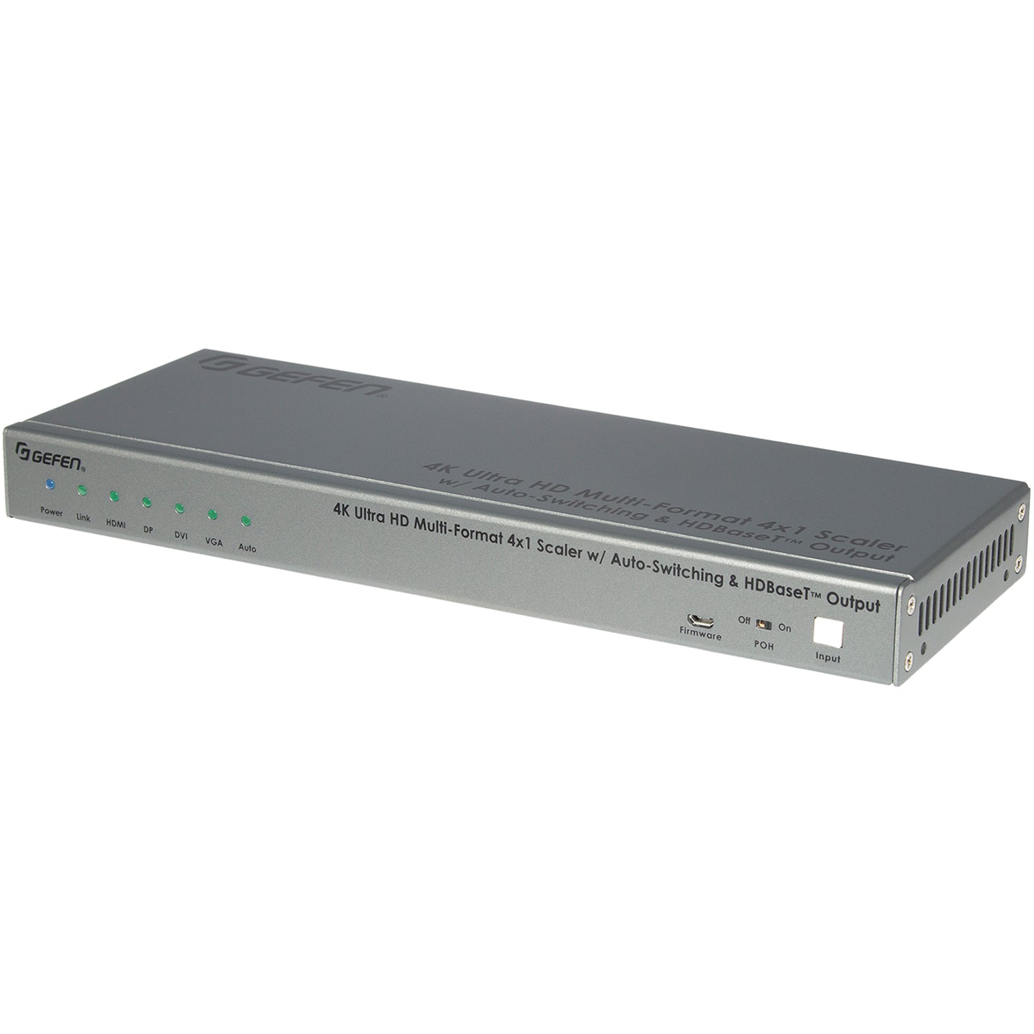 4K Ultra HD Multi - Format 4x1 Scaler w/ Auto - Switching & Split HDMI & HDBaseT Outputs (EXT - 4K300A - MF - 41 - HBTLS) - EXT - 4K300A - MF - 41 - HBTLS - Gefen