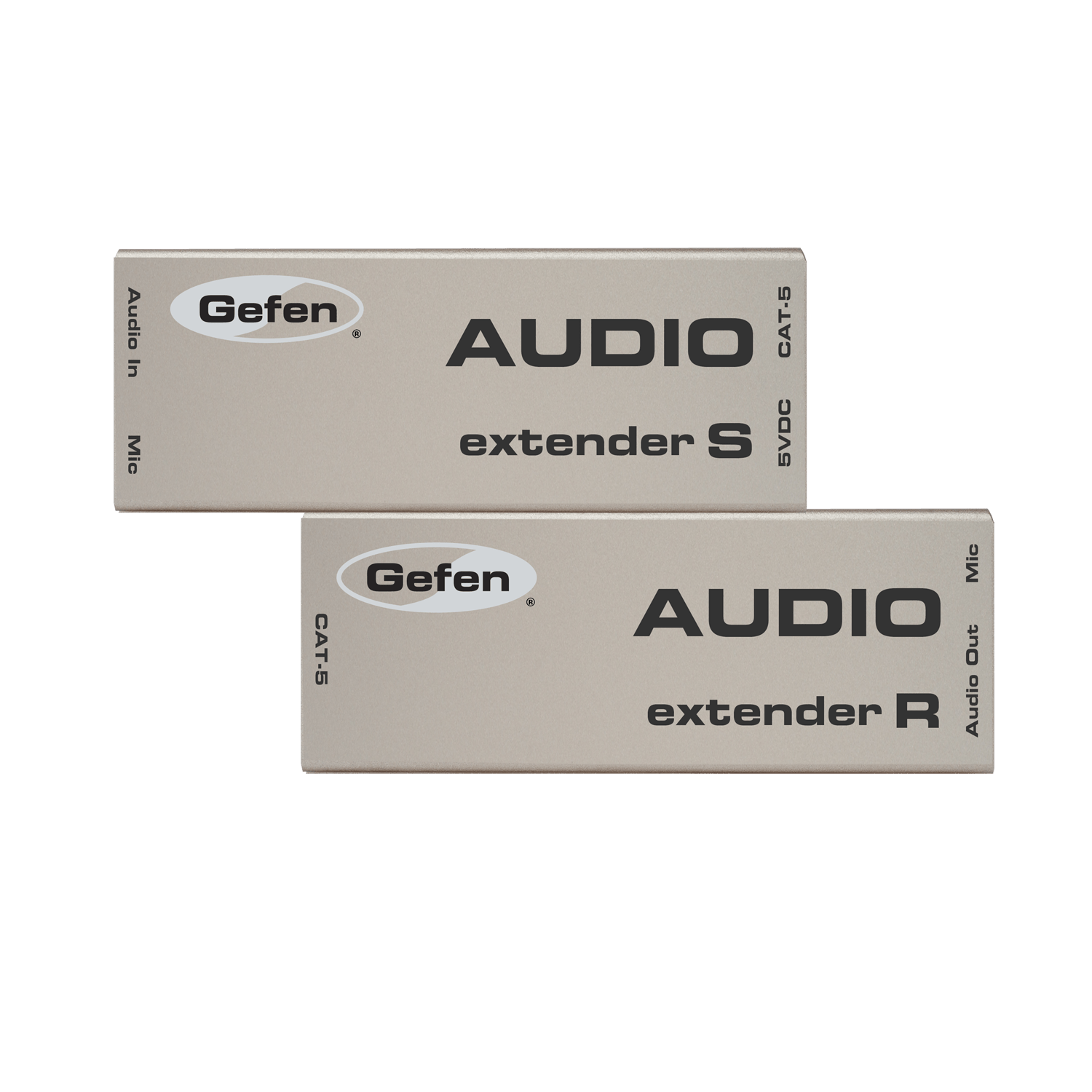 Analog Audio Extender over CAT - 5, up to 1000 ft (EXT - AUD - 1000) - EXT - AUD - 1000 - Gefen