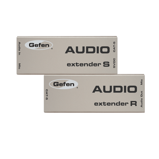 Analog Audio Extender over CAT - 5, up to 1000 ft (EXT - AUD - 1000) - EXT - AUD - 1000 - Gefen
