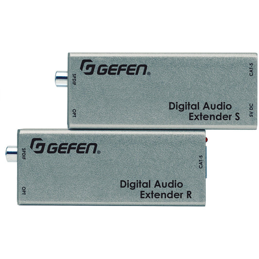 Digital Audio Extender for S/PDIF & TOSLINK over CAT - 5e (EXT - DIGAUD - 141) - EXT - DIGAUD - 141 - Gefen