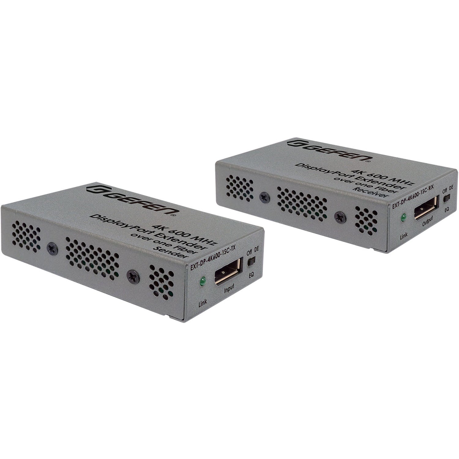 Ultra HD 600 MHz DisplayPort 1.2 Extender over one SC - Terminated Fiber Optic Cable (EXT - DP - 4K600 - 1SC) - EXT - DP - 4K600 - 1SC - Gefen