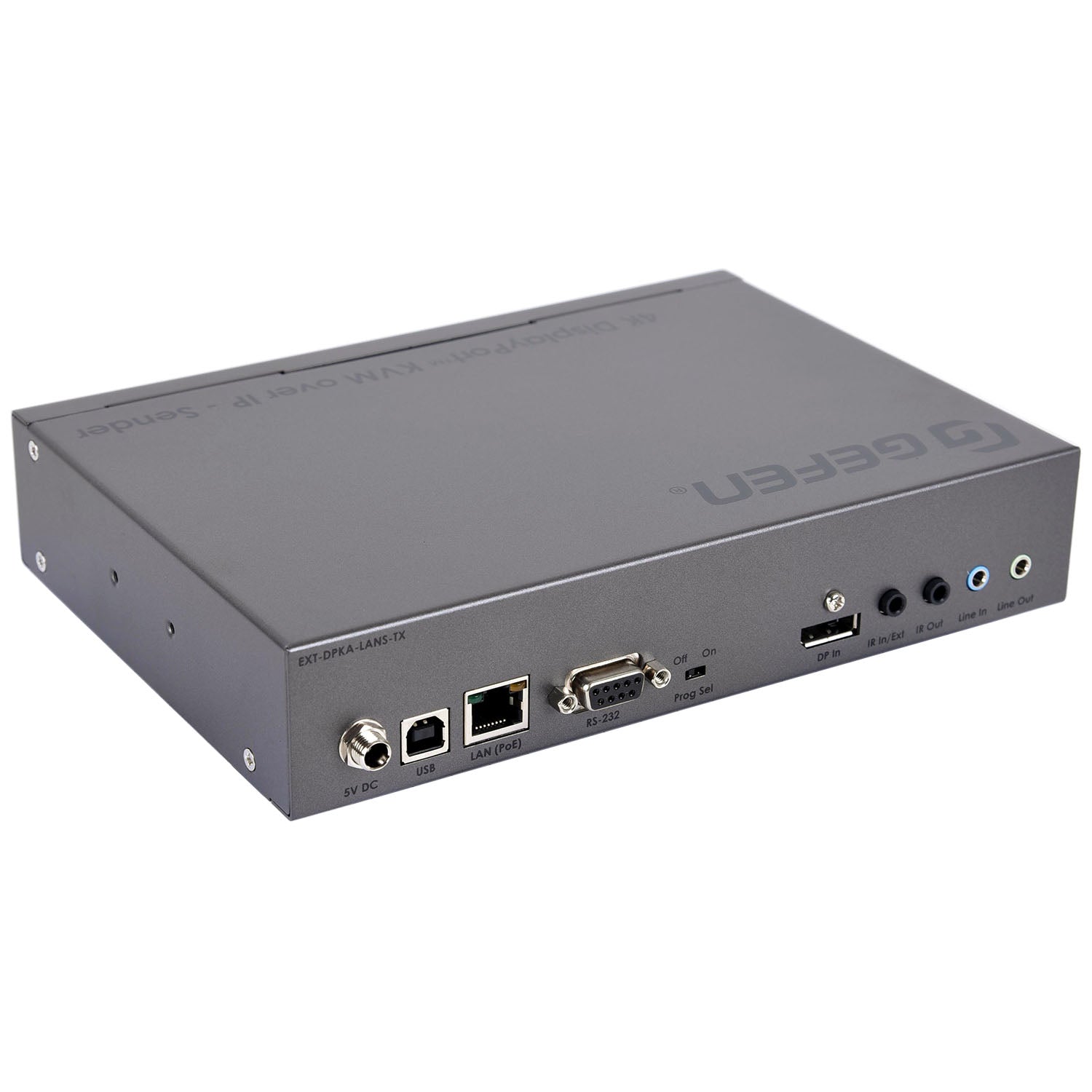 Gen 2.0 4K DisplayPort KVM over IP Sender (EXT - DPKA - LANS - TX) - EXT - DPKA - LANS - TX - Gefen