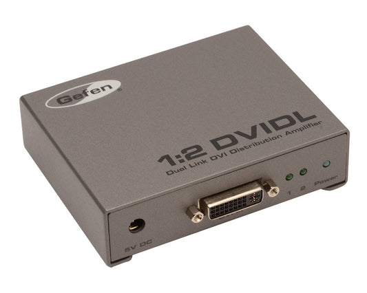 1:2 Dual Link DVI Distribution Amplifier (EXT - DVI - 142DLN) - EXT - DVI - 142DLN - Gefen
