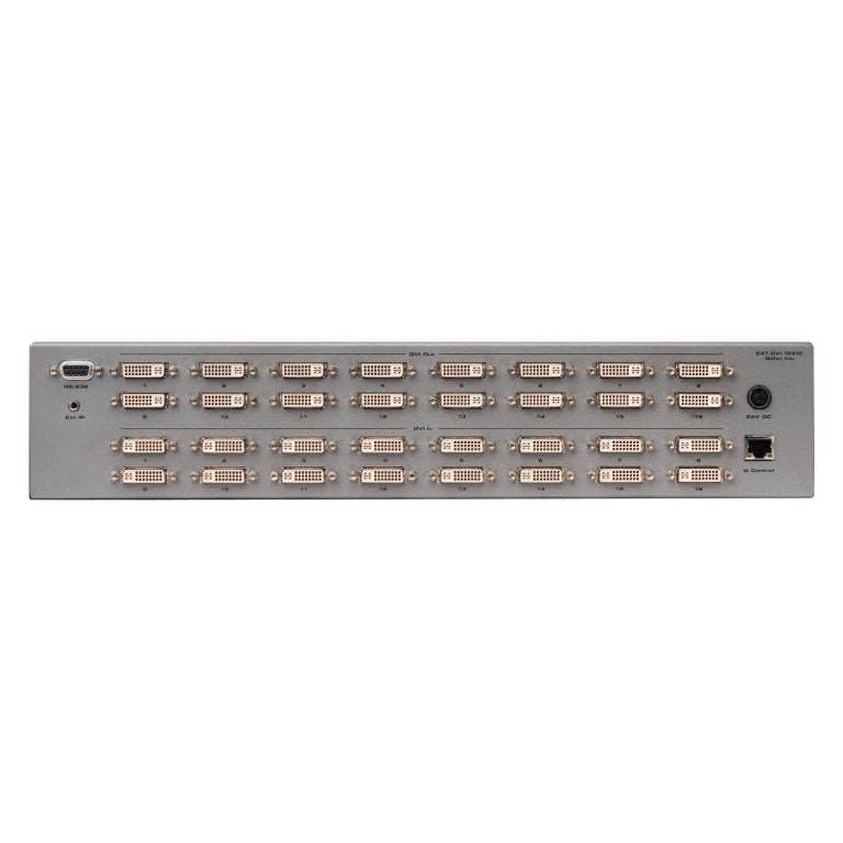 16x16 DVI Matrix Switcher with IP Control, RS - 232 & 1920x1200 WUXGA Support (EXT - DVI - 16416) - EXT - DVI - 16416 - Gefen