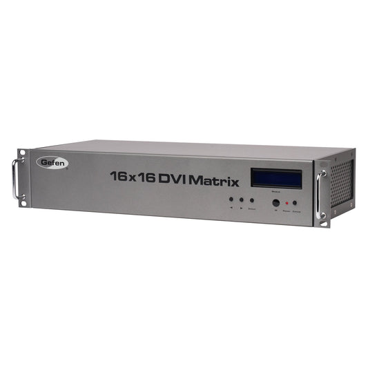 16x16 DVI Matrix Switcher with IP Control, RS - 232 & 1920x1200 WUXGA Support (EXT - DVI - 16416) - EXT - DVI - 16416 - Gefen