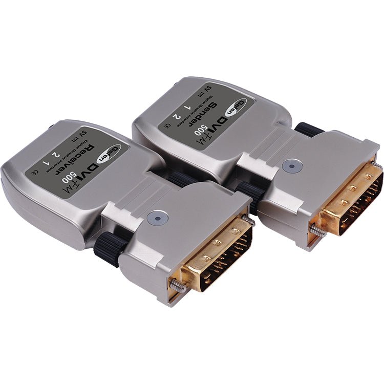 DVI Extender over LC Fiber Optic Cable (EXT - DVI - FM500) - EXT - DVI - FM500 - Gefen