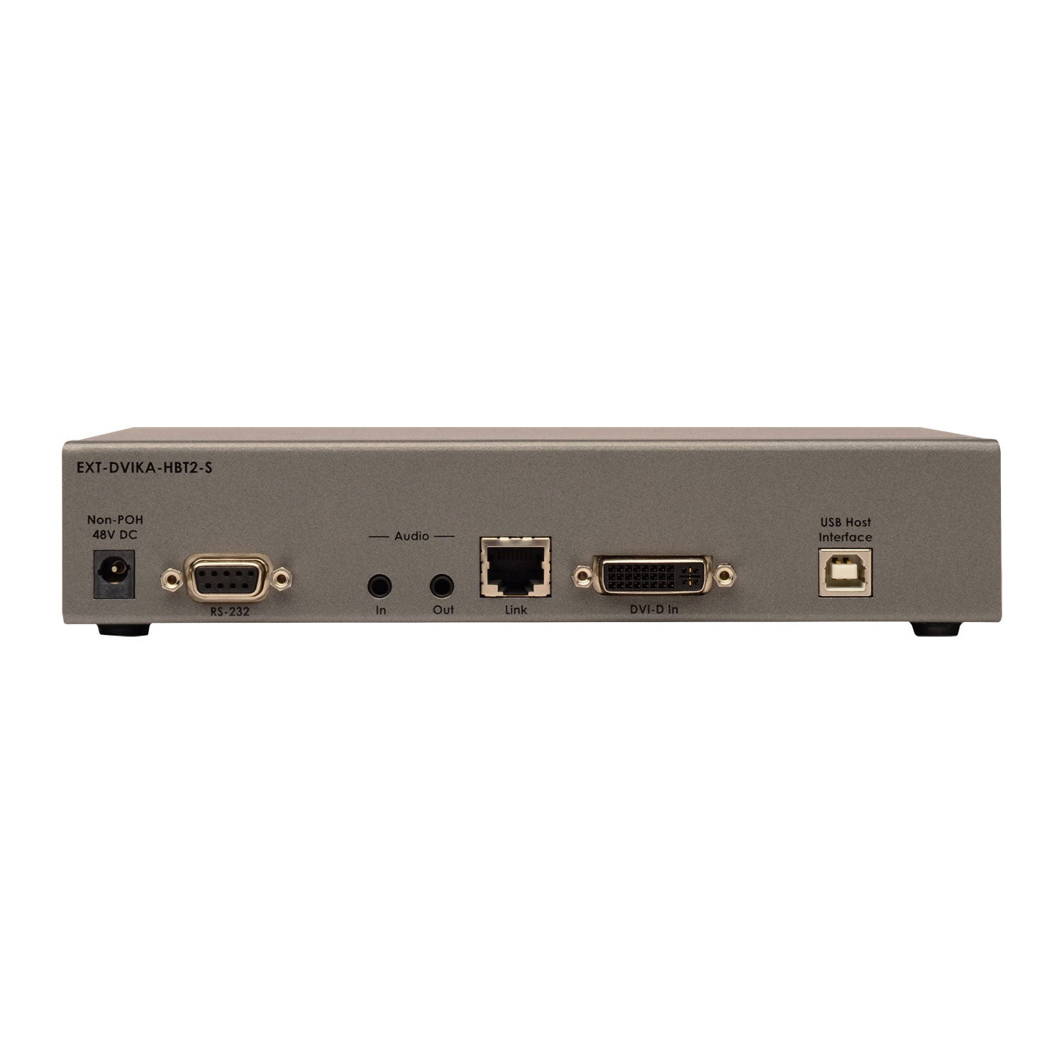 DVI KVM HDBaseT 2.0 Extender with USB, RS - 232, 2 - way Audio, and POH (EXT - DVIKA - HBT2) - EXT - DVIKA - HBT2 - Gefen