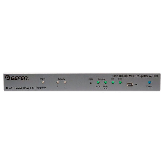 Ultra HD 600 MHz 1:2 Splitter for HDMI w/ HDR (EXT - UHD600 - 12) - EXT - UHD600 - 12 - Gefen