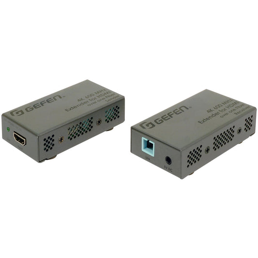 4K Ultra HD 600 MHz Extender for HDMI over one Fiber - Optic Cable (EXT - UHD600 - 1SC) - EXT - UHD600 - 1SC - Gefen
