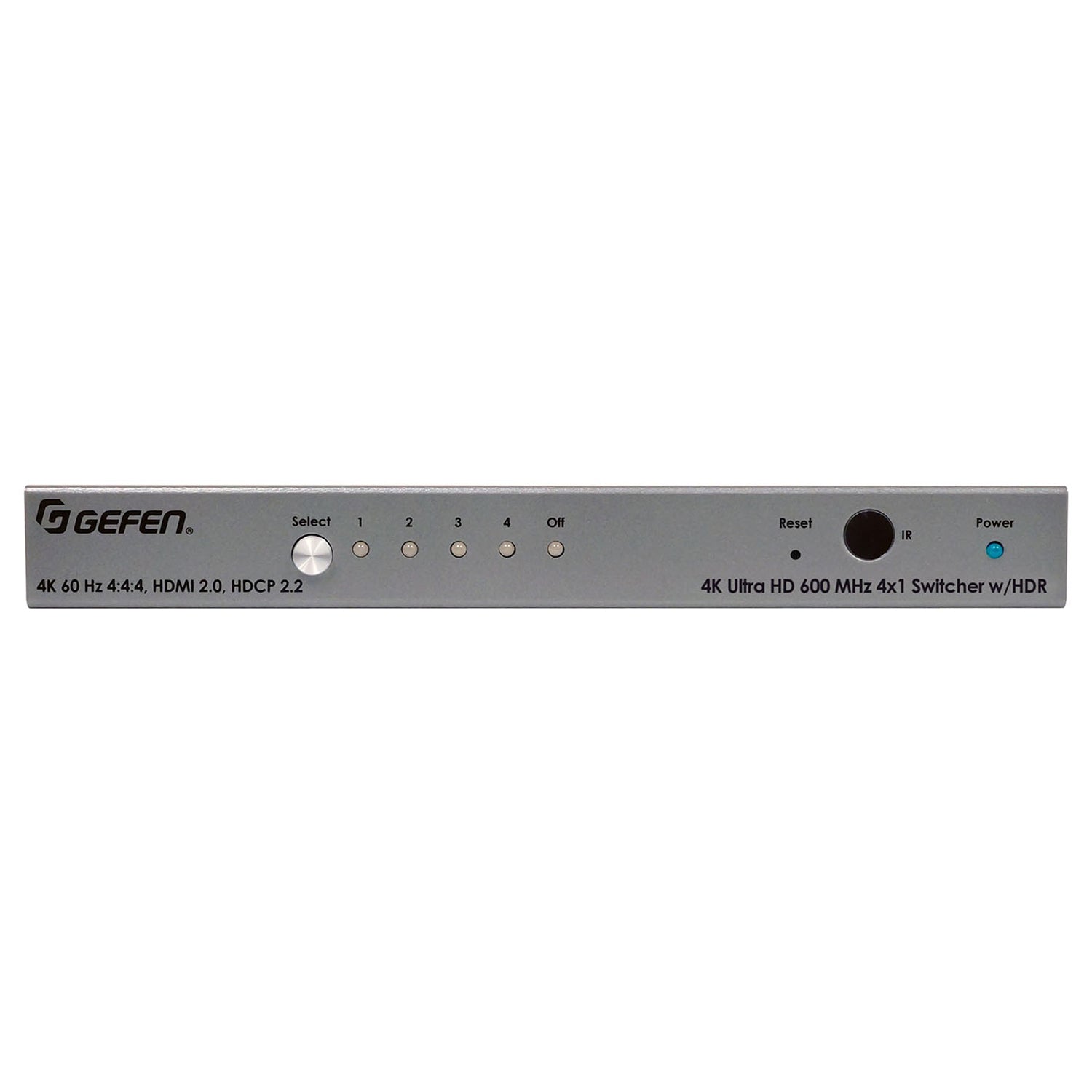Ultra HD 600 MHz 4x1 Switcher for HDMI w/ HDCP 2.2, HDR, & Auto - Switching - EXT - UHD600 - 41 - Gefen