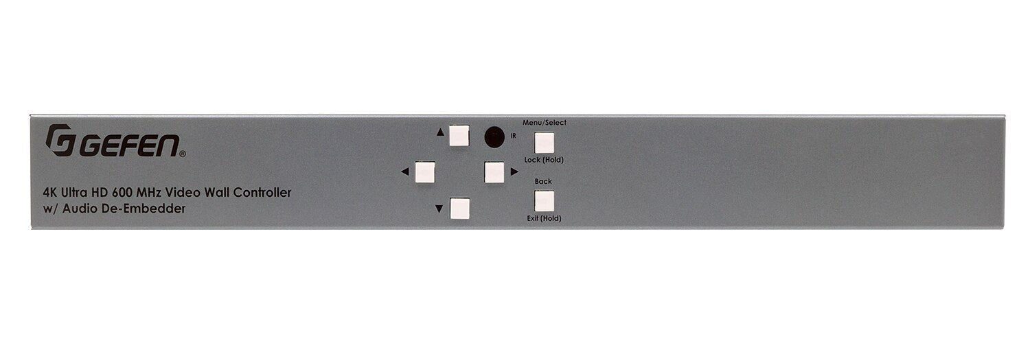 4K Ultra HD 600 MHz 1x4 Video Wall Controller with Audio De-Embedder (EXT-UHD600A-VWC-14) - EXT-UHD600A-VWC-14 - Gefen