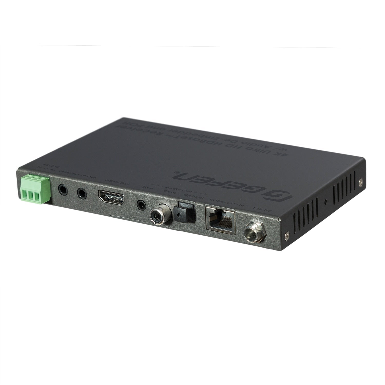 4K Ultra HD HDBaseT Receiver with Audio De-Embedder and POH (EXT-UHDA-HBTL-RX) - EXT-UHDA-HBTL-RX - Gefen