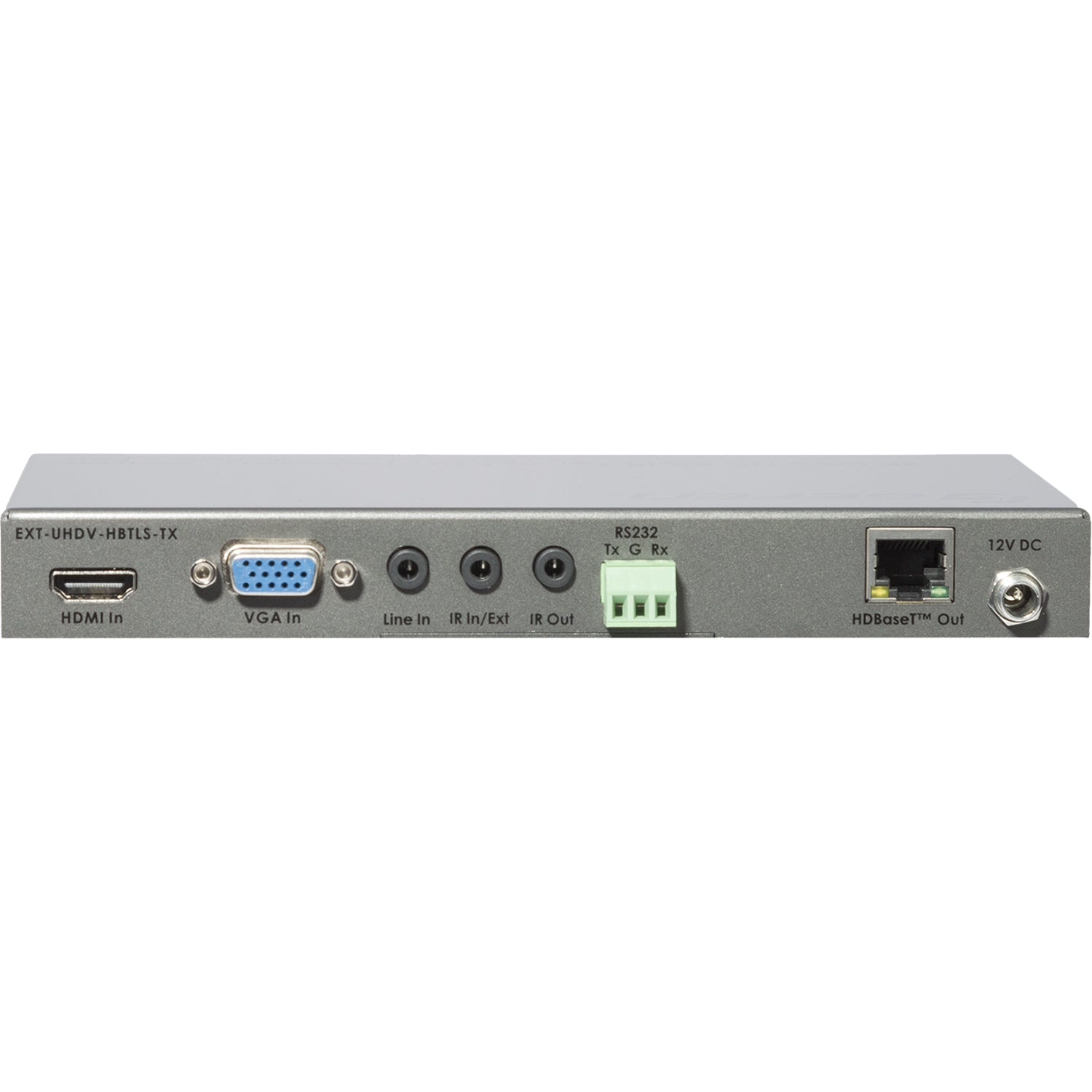4K Ultra HD Multi - Format 2x1 HDBaseT Sender with Scaler, Auto - Switching, and POH (EXT - UHDV - HBTLS - TX) - EXT - UHDV - HBTLS - TX - Gefen