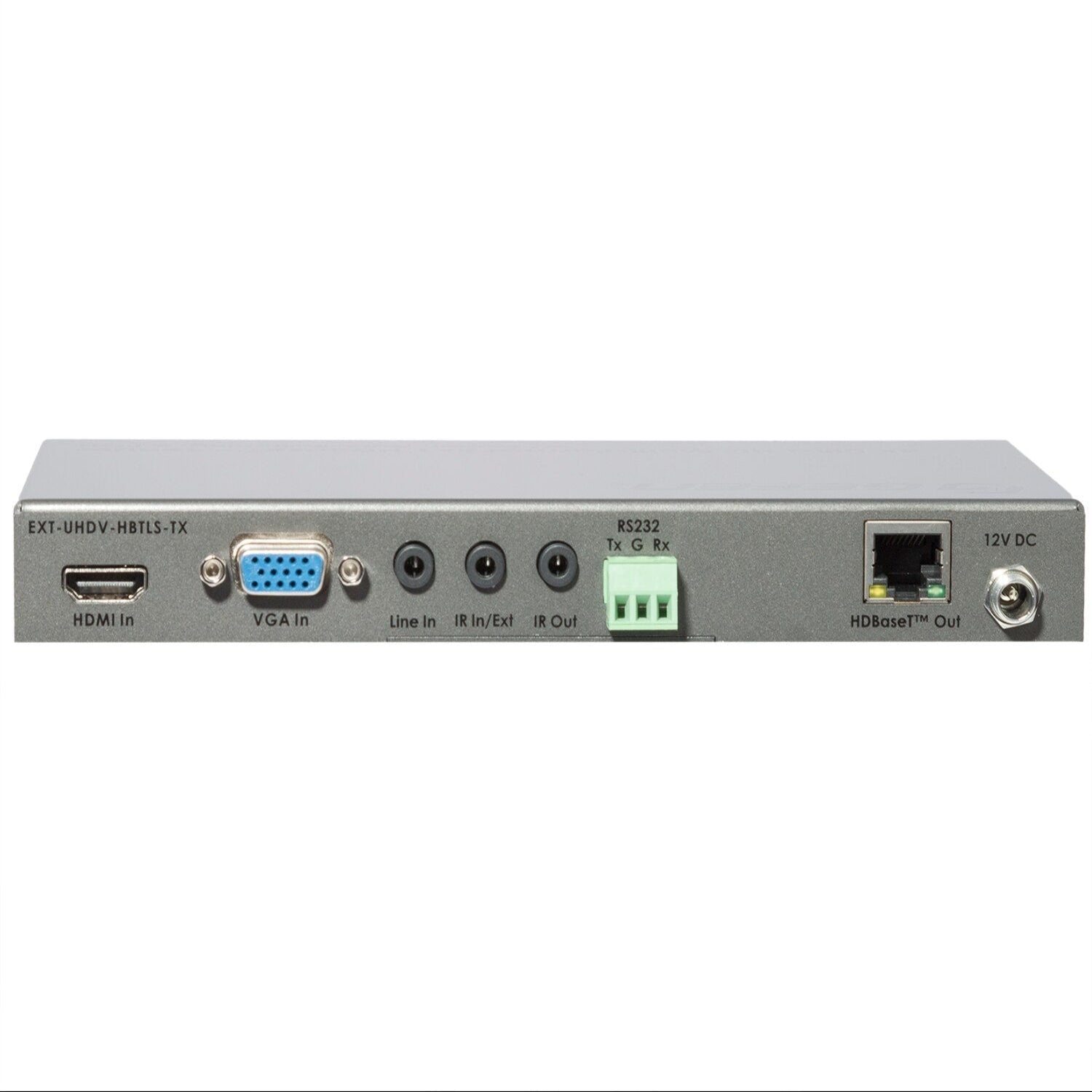 4K Ultra HD Multi-Format 2x1 HDBaseT Sender with Scaler, Auto-Switching, and POH (EXT-UHDV-HBTLS-TX) - EXT-UHDV-HBTLS-TX - Gefen