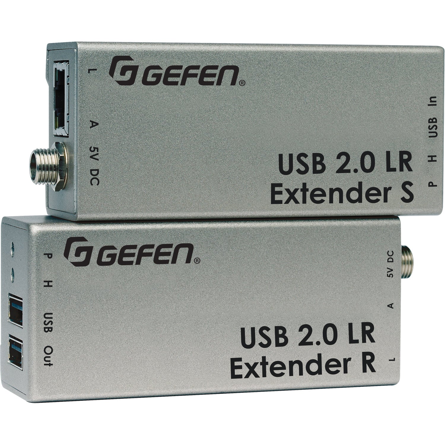 Long Range USB 2.0 Extender over CAT5/CAT6 (EXT - USB2.0 - LR) - EXT - USB2.0 - LR - Gefen