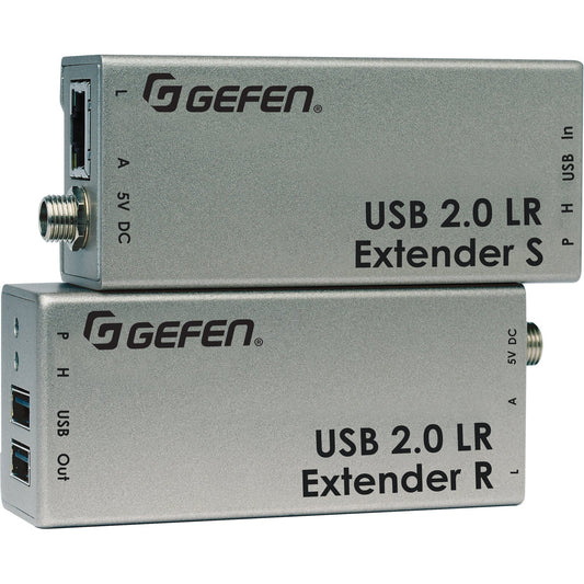 Long Range USB 2.0 Extender over CAT5/CAT6 (EXT - USB2.0 - LR) - EXT - USB2.0 - LR - Gefen