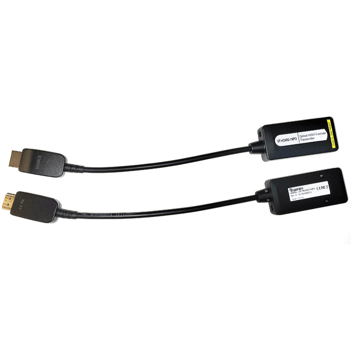 8K 48Gbps HDMI 2.1 Optical Fiber Extender Over a Single MPO/MTP Cable (100m/330ft) (GF - HD48G - 1MPO) - GF - HD48G - 1MPO - Gefen