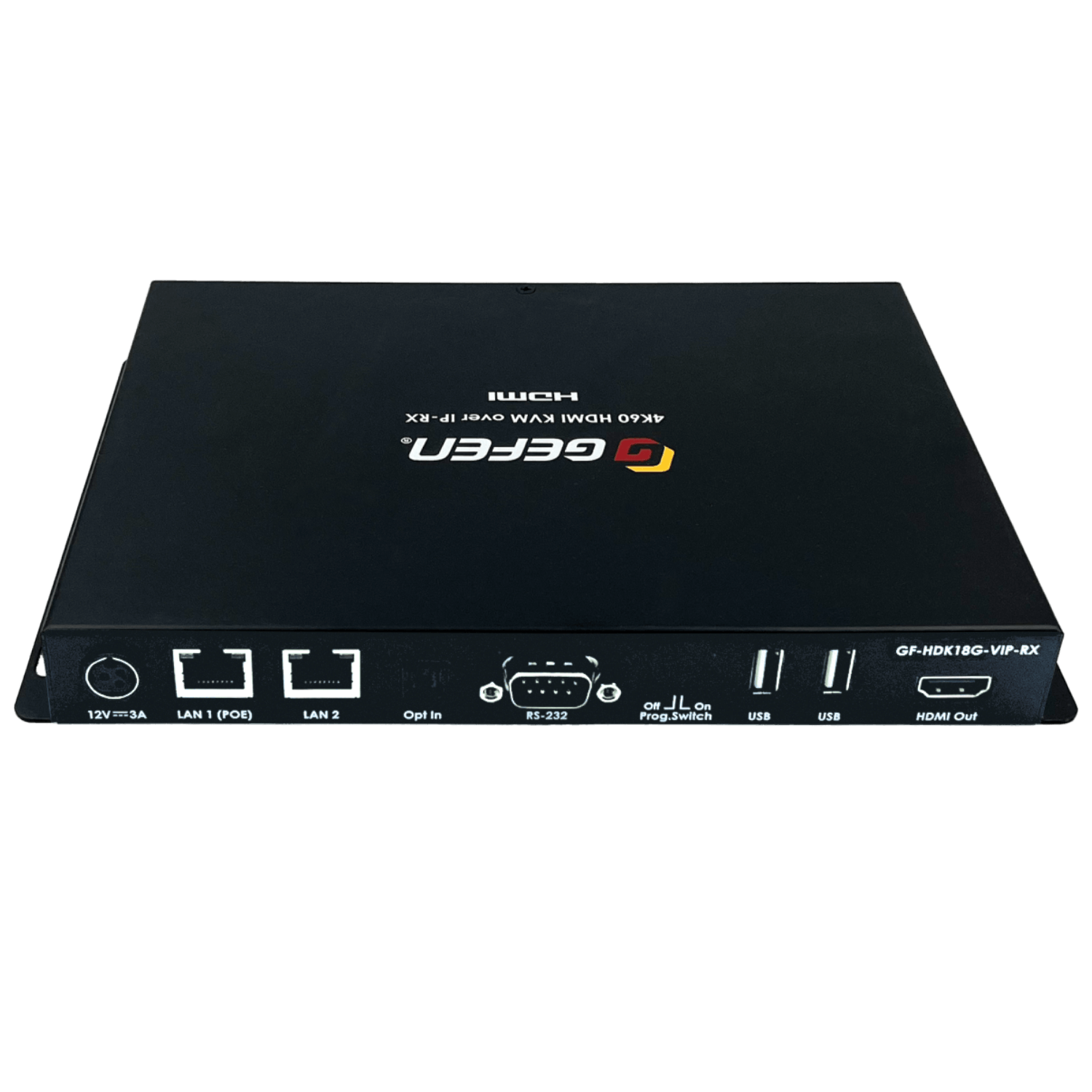 Gen3 4K 60Hz HDMI KVM over IP Receiver - AV over IP Extender (GF - HDK18G - VIP - RX) - GF - HDK18G - VIP - RX - Gefen