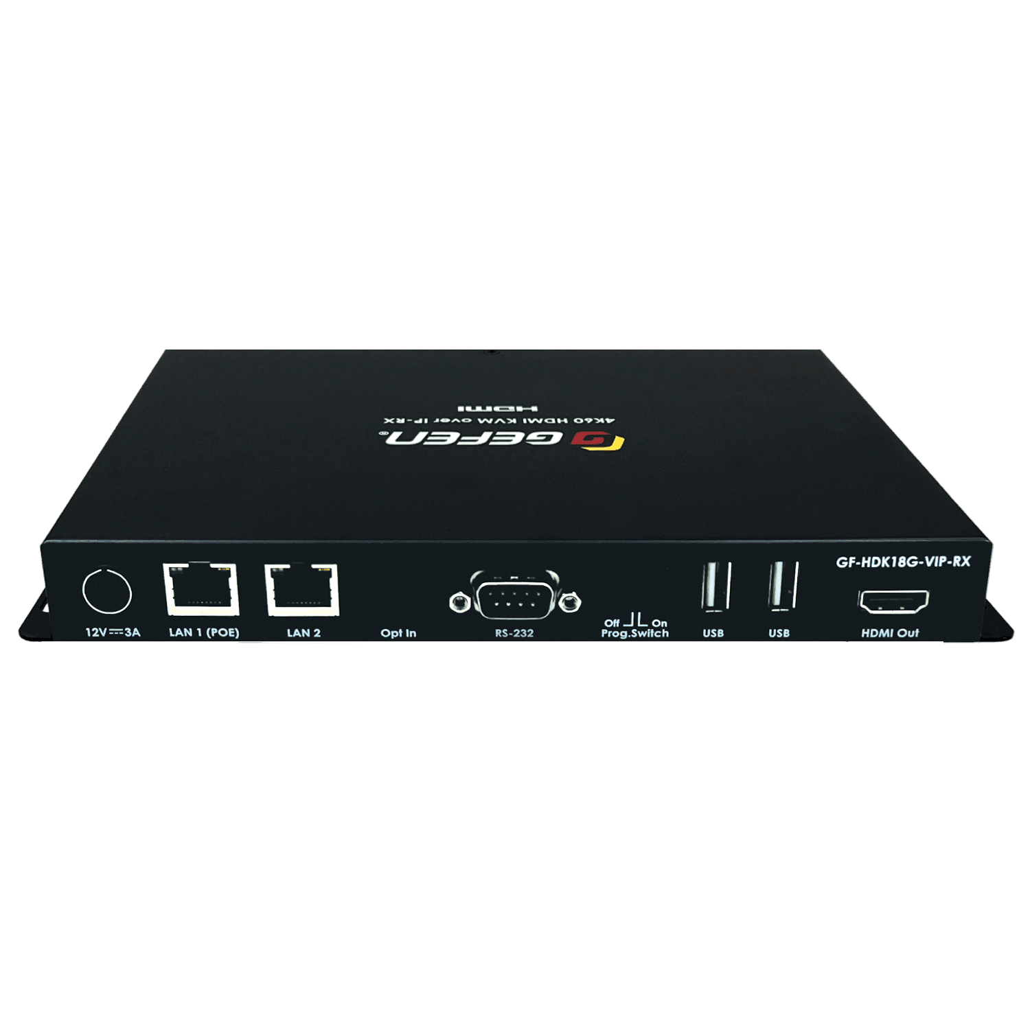 Gen3 4K 60Hz HDMI KVM over IP Receiver - AV over IP Extender (GF-HDK18G-VIP-RX) - GF-HDK18G-VIP-RX - Gefen