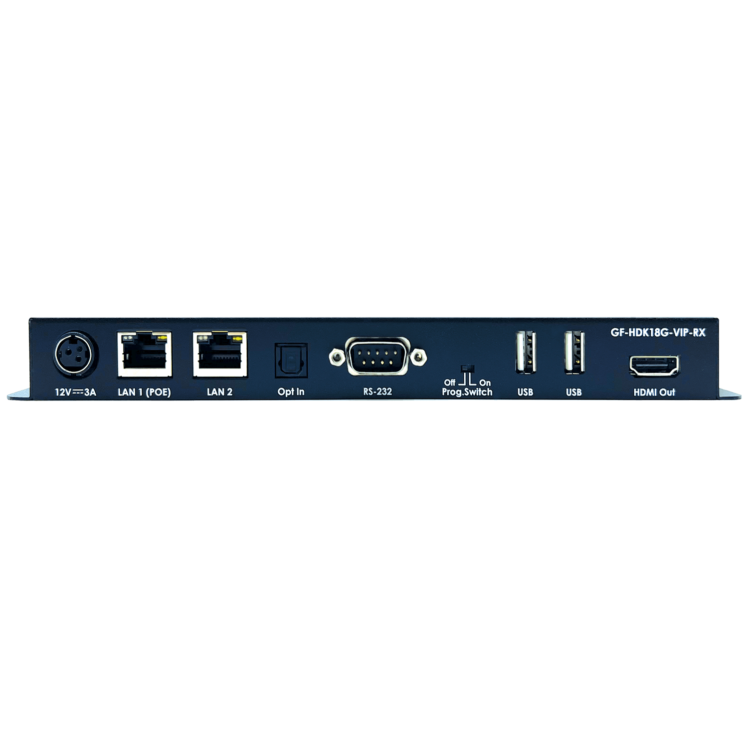 Gen3 4K 60Hz HDMI KVM over IP Receiver - AV over IP Extender (GF - HDK18G - VIP - RX) - GF - HDK18G - VIP - RX - Gefen