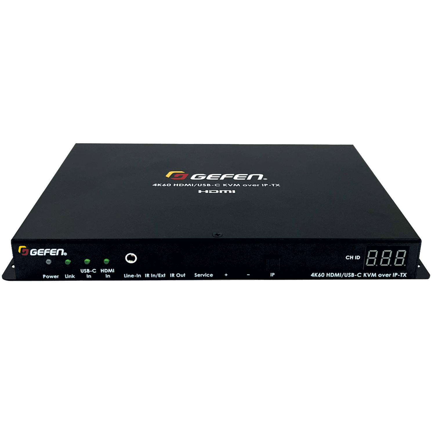 Gen3 4K 60Hz 4:4:4 HDMI & USB - C KVM over IP Extender Sender with RS - 232 & IR (GF - HDK18G - VIP - TX) - GF - HDK18G - VIP - TX - Gefen