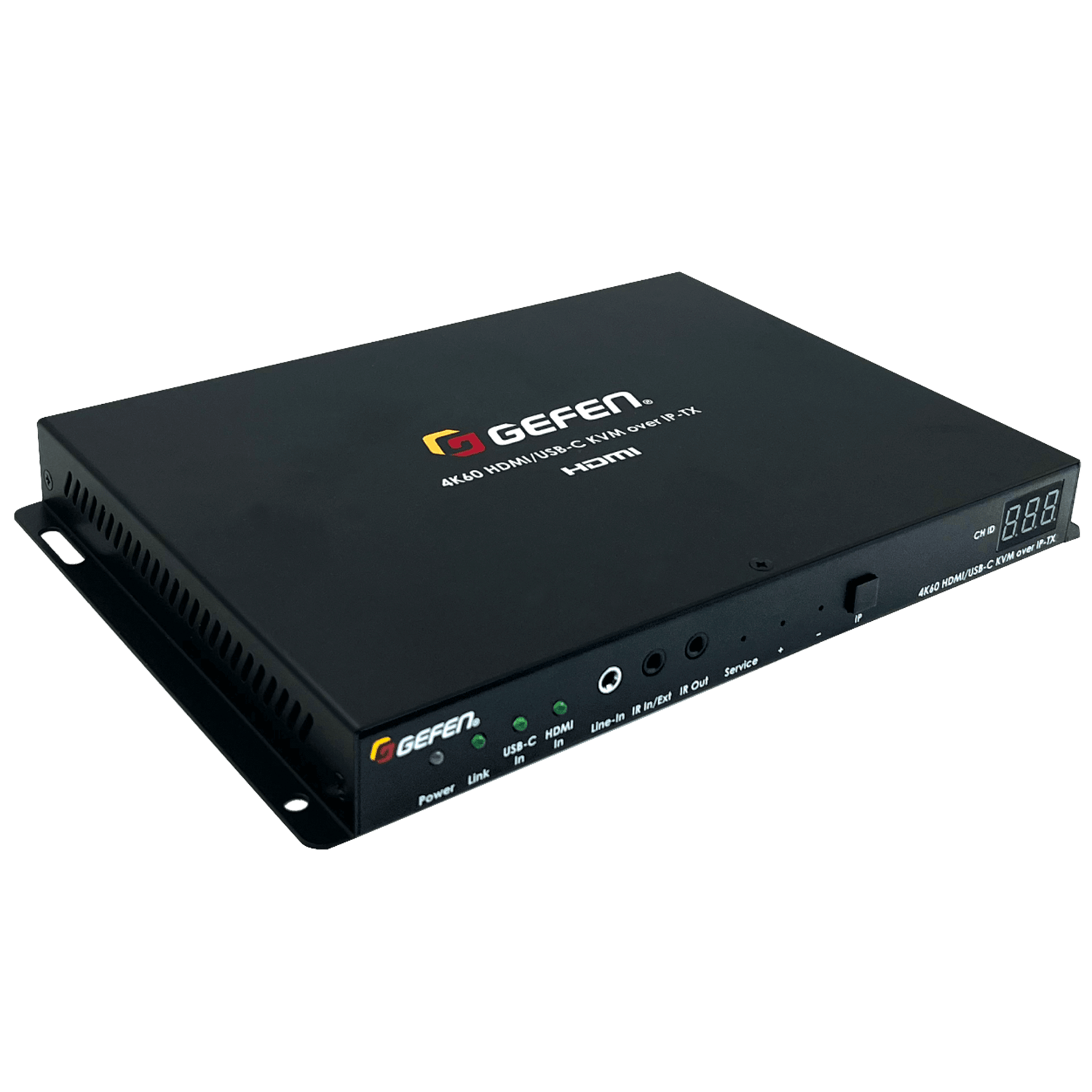 Gen3 4K 60Hz 4:4:4 HDMI & USB - C KVM over IP Extender Sender with RS - 232 & IR (GF - HDK18G - VIP - TX) - GF - HDK18G - VIP - TX - Gefen