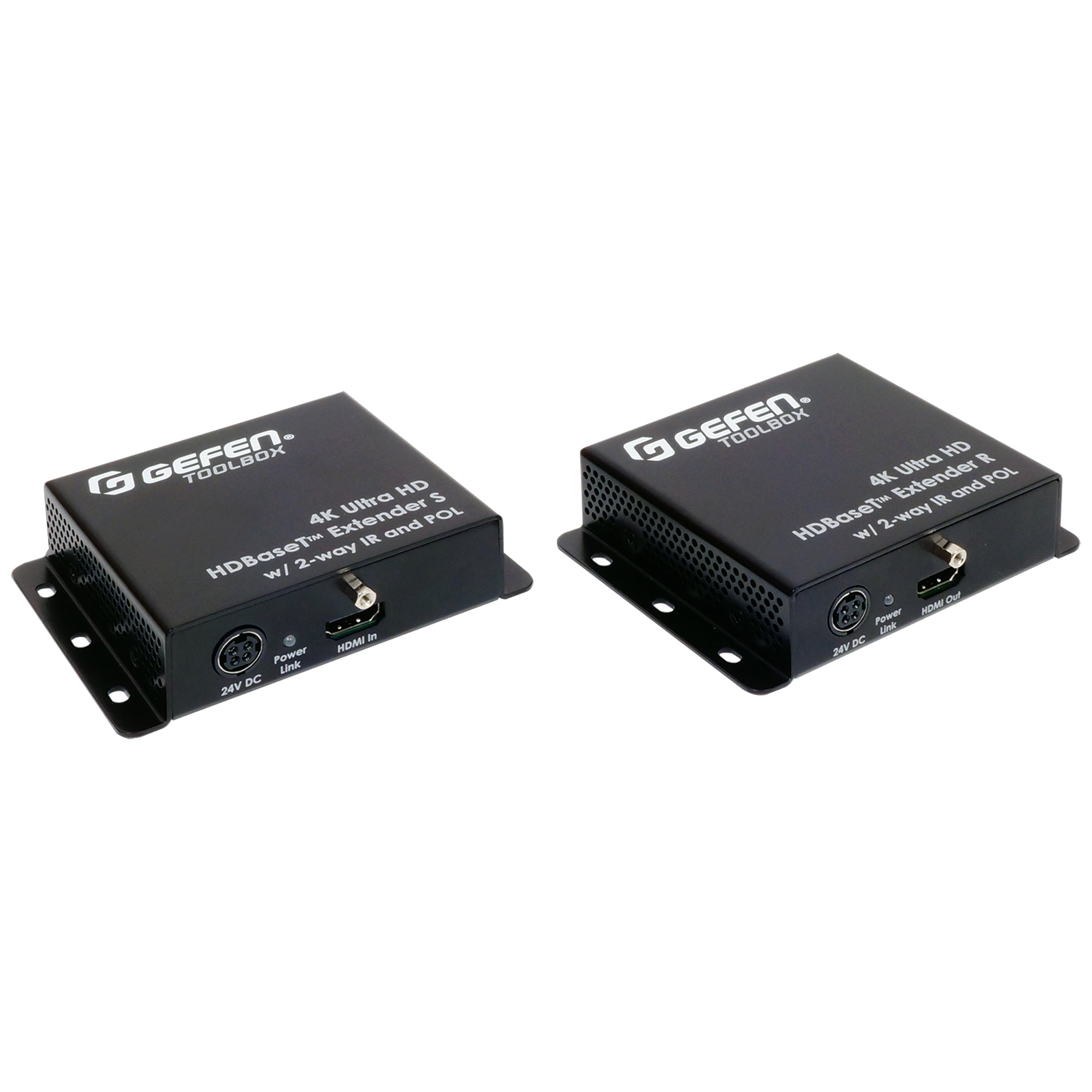 4K Ultra HD HDBaseT Extender with 2 - way IR and POH (GTB - UHD - HBTL) - GTB - UHD - HBTL - Gefen