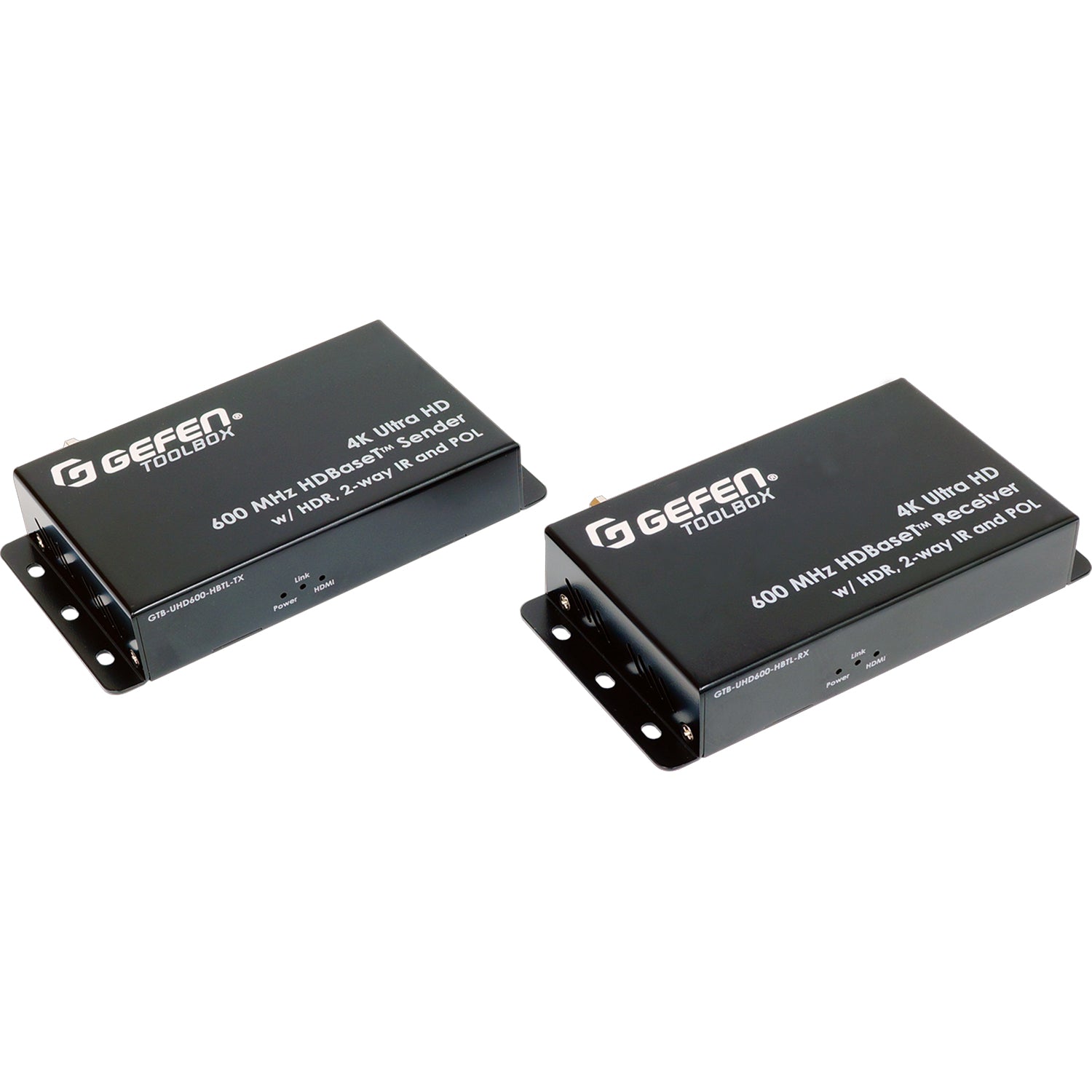 4K Ultra HD 600 MHz HDBaseT Extender with HDR, 2 - Way IR, and POL (GTB - UHD600 - HBTL) - GTB - UHD600 - HBTL - Gefen