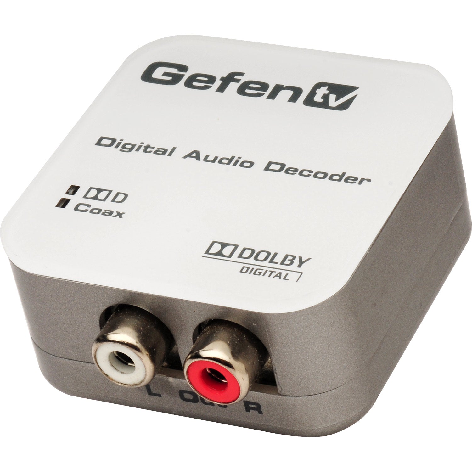 Digital Audio Decoder - Dolby Digital 5.1 to Analog Converter with S/PDIF and TOSLINK Inputs (GTV - DD - 2 - AA) - GTV - DD - 2 - AA - Gefen