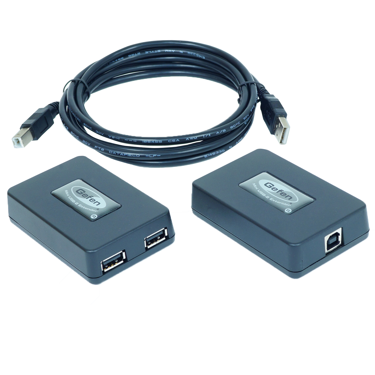tested Gefen MINI USB EXTENDER over Cat-5 Sender mini-USB-1 